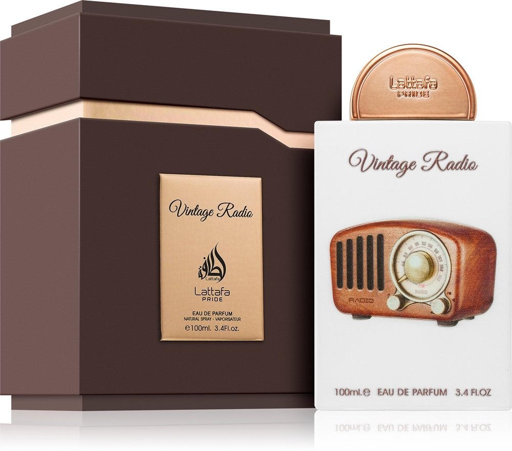 Lattafa
Pride Vintage Radio
Eau de Parfum unisex 100ml
