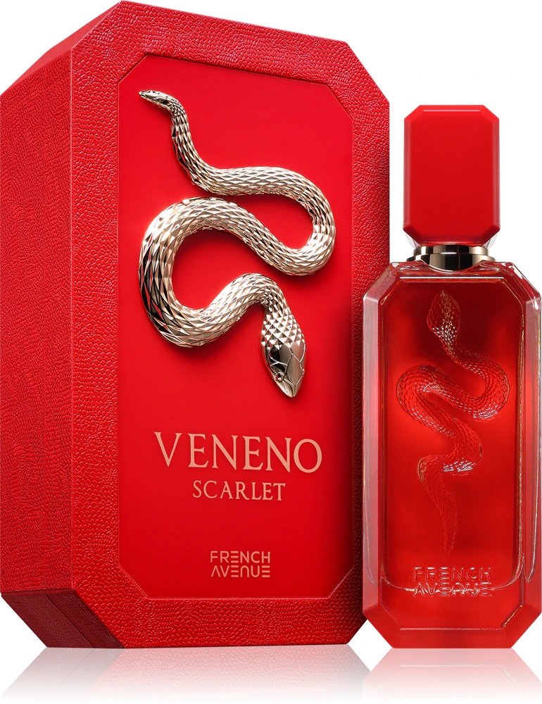 French Avenue
Veneno Scarlet
Eau de Parfum unisex 100 ml.