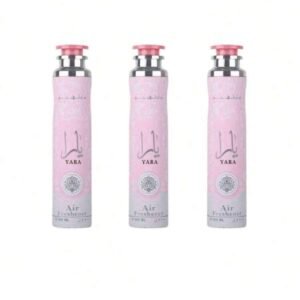 Yara Lattafa - Confezione da 3 deodoranti per ambienti da 300 ml